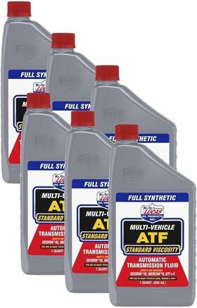 10418-6 Lucas Oil Transmission Fluid - Multi-vehicle Atf Conventional 1 Quart Set Of 6