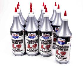 10456-12 Lucas Oil Gear - Racing L9 7.5wt Synthetic 1 Quart Set Of 12