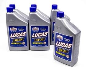 10474-6 Lucas Oil Motor - High Performance 5w30 Conventional 1 Quart Set Of 6