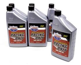 10620-6 Lucas Oil Motor - Racing 20w50 Conventional 1 Quart Set Of 6