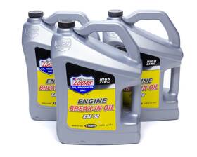 10631-3 Lucas Oil Motor - High Zinc Break-in 30w Conventional 5 Quart Set Of 3