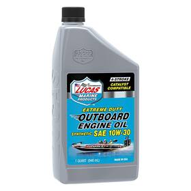 10661 Lucas Oil Outboard Sae 10w-30 Synthetic Engine 1 Quart