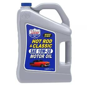 10679 Lucas Oil Hi-performance Hot Rod And Classic Car 10w-30 5 Quart Bott