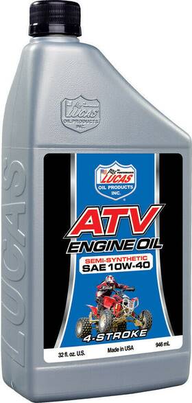 10720 Lucas Oil High-performance Semi-syn Engine Motor 10w-40 1qt