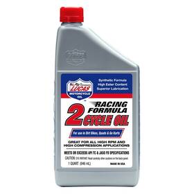10828 Lucas Oil Racing Formula 2-cycle Motor 1 Quart 10828 Lucas Oil Racing Formula 2-cycle Motor 1 Quart