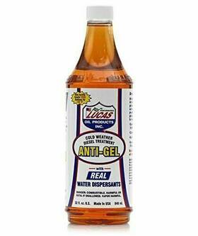 10865 Lucas Oil Anti-gel Cold Weather Diesel Additive - 32 Fl. Oz 1 Quart
