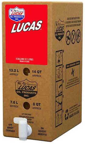 18026 Lucas Oil Hot Rod And Classic Car Motor 10w-40 Bag In A Box - 6-gallon