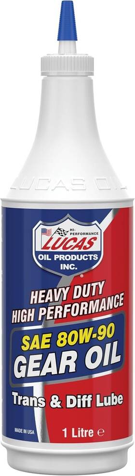 Luc10043 Lucas Oil 10043 Sae 80w-90 Heavy Duty Gear - 1 Quart