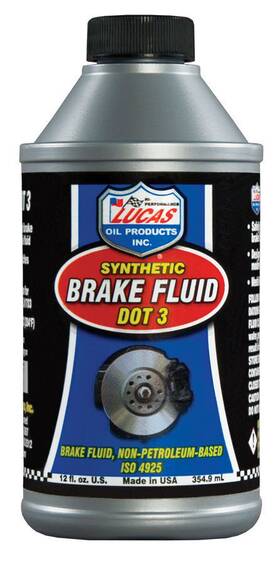 Luc10825 Lucas Oil - Brake Fluid Dot 3 12oz