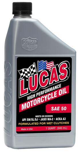 Luca10712 Lucas Oil Sae 50 Motorcycle - 1 Quart For Improved Performance And Protection Luca10712 Lucas Oil Sae 50 Motorcycle - 1 Quart For Improved Performance And Protection