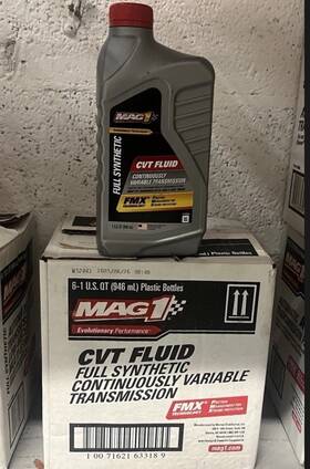 Mag 1 63318 Mag63318 Full Synthetic Cvt Fluid . Mag1 Fmx Technology 6 Qts Made In The Usa
