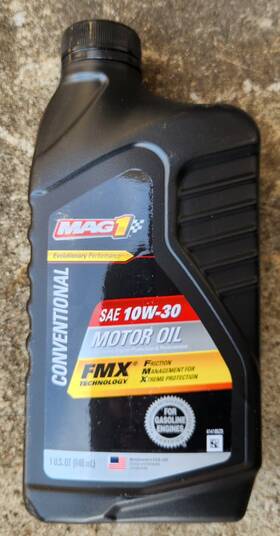 61648 Mag1 6 Pack Conventional Sae 10w-30 Motor Oil 1 Qt