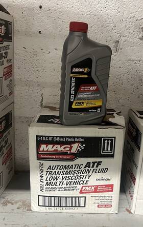 64092 Mag1 Dexron Vi Approved Full Synthetic Transmission Fluid 64092. 6 Qts Usa Made 64092 Mag1 Dexron Vi Approved Full Synthetic Transmission Fluid 64092. 6 Qts Usa Made
