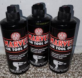 53493 Marvel 3 Pneumatic Air Tool Oil Power Drills Saws New Fast Shipping