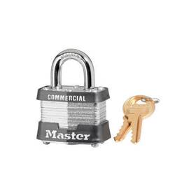 652979-1 Master Lock No. 1 Keyed Padlock 15/16 Inch Shackle