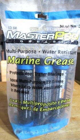 Masterpro 079031903826 Multi Purpose Water Resistant 3 Oz Tubes Marine Grease Pack Masterpro 079031903826 Multi Purpose Water Resistant 3 Oz Tubes Marine Grease Pack