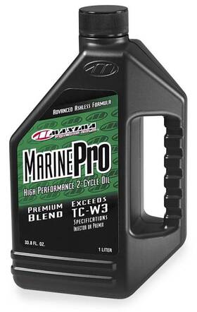 25901 Maxima Marine Pro High Performance 2-cycle Oil 1l - Injector Or Premix