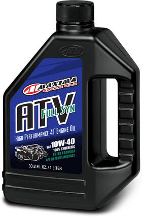 30-87901 Maxima Atv 4t 10w-40 100% Synthetic 4-stroke Atv/ Utv Engine Motor Oil 1l