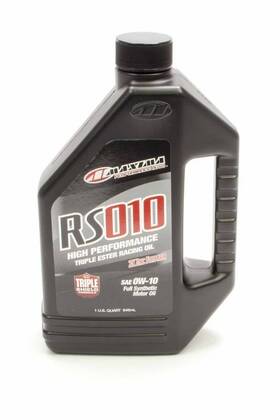 39-13901s Maxima Racing Oils Motor Oil - Rs 0w10 Synthetic 1 Quart Each