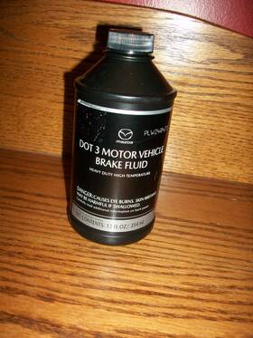 Mazda 0000-77-130e-20 New Oem Dot 3 Brake Fluid Quantity 1 Bottle-sealed