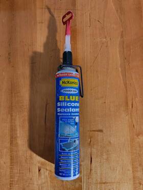 Mckanica 0304 Power Can Blue Silicone Sealant Replaces Gasket 6.7fl Oz New Old Stock