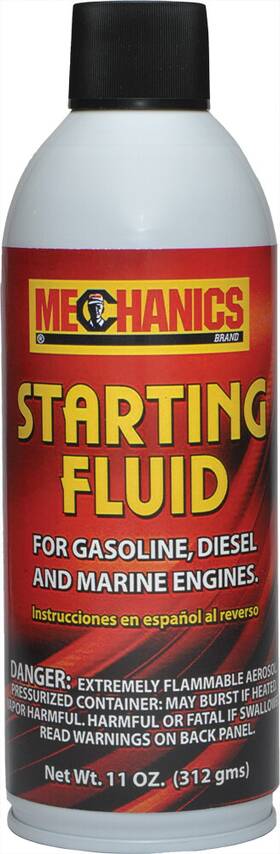 50275mb Mechanics Starting Fluid - 11oz Aerosol