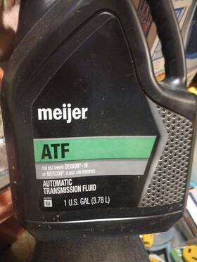 Me06dx3p Meijer Atf Automatic Transmission Fluid 1 Gallon