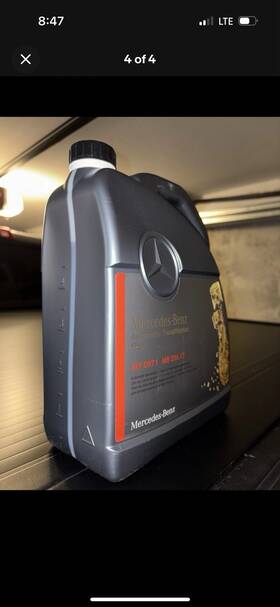 000989440411fulw Mercedes-benz Genuine 725.0 Transmission Oil 9g 9speed