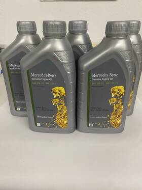0009898302 Mercedes-benz Factory Oil 0w-20 6 Liters 229.71 Oem