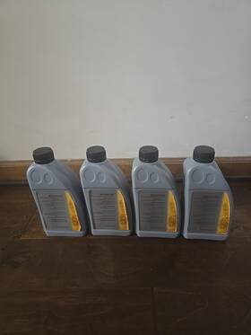 A001989240309 Mercedes Benz 500447589 4 Pack Genuine Multi-grade Oil 1 Qt