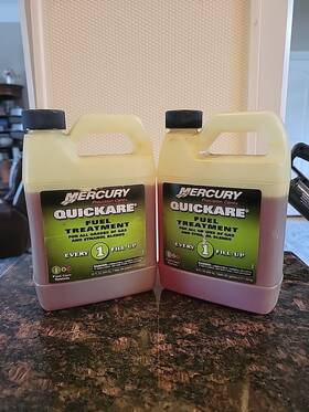 8m0058690 Mercury 2 Two Quickare Fuel Treatment 32 Fl.oz.ea. Look In Pictures And Discript