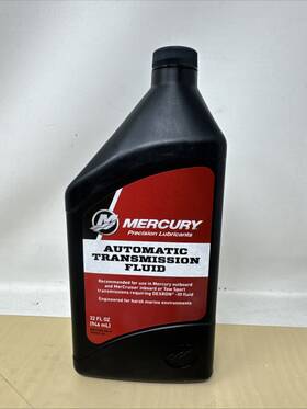 Mercury 8m0173229 Automatic Transmission Fluid From Mercruiser Inboard Or Tow Sport 32 Oz