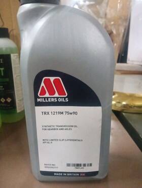 Trx1219m Millers Oils Trx 1219m 75w90. Aston Martin Rear Differentials Fluid. 866