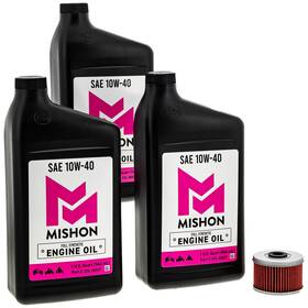 Mk1012761 Mishon Engine Oil Change Kit For Honda Foreman 450 Fourtrax Sportrax 300