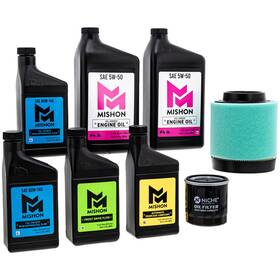 Mishon Mk1012867 Full Service Engine Oil Change Kit For Polaris Atp 330 Atv 2004-2005