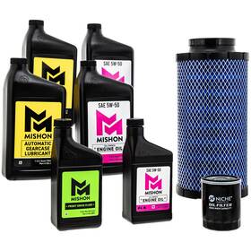 Mk1012896 Mishon Full Service Engine Oil Change Kit For Polaris Rzr Xp 1000 4 Rs1 Utv