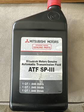 Mz320200 Mitsubishi Genuine Diaqueen Spiii Sp3 Transmission Fluid Mz320200 Mitsubishi Genuine Diaqueen Spiii Sp3 Transmission Fluid