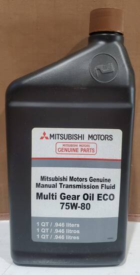 Mz320355 Mitsubishi Multi Gear Oil Eco 75w-80 Gl-4 Quart