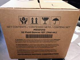 Mz321212 Mitsubishi Oem J4 Cvt Fluid 12 Pack Case Mz321212 Mitsubishi Oem J4 Cvt Fluid 12 Pack Case