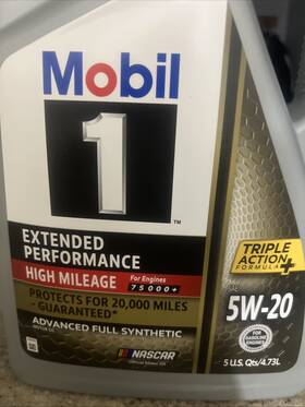 Mobil 071924150201 Extended Performance High Mileage