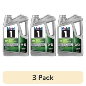 0w-30 Mobil 071924152610 3 Pack 1 Esp Full Synthetic Motor Oil 5 Quart