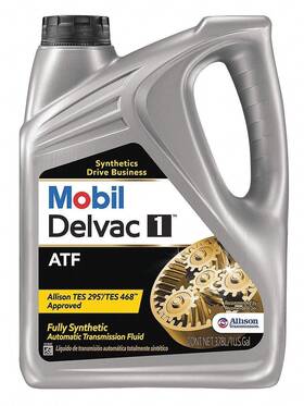112810 Mobil 071924448179 Delvac Synthetic Automatic Transmission Fluid - 1 Gallon