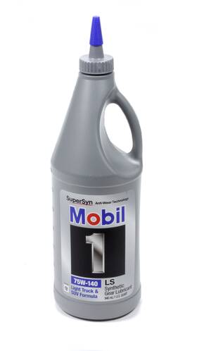 102490-1 Mobil 1 Gear Oil - 75w140 Synthetic Quart Each