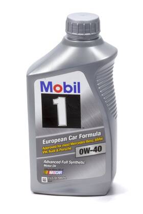 112628-1 Mobil 1 Motor Oil - 0w40 Synthetic Quart Each