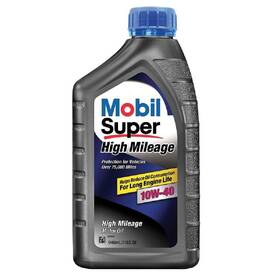 112945 Mobil 1 Supr Hi Mileage 10w40 6x1 Qt