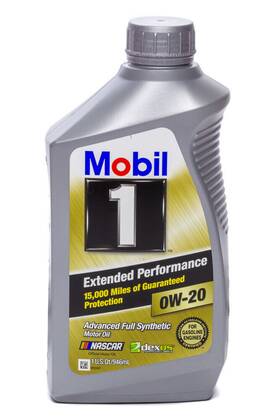 120926-1 Mobil 1 Motor Oil - Extended Performance 0w20 Synthetic Quart Each 120926-1 Mobil 1 Motor Oil - Extended Performance 0w20 Synthetic Quart Each
