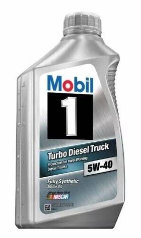 98hm64 Mobil 1 122253 5w-40 Turbo Diesel Truck Synthetic Motor Oil-1 Quart