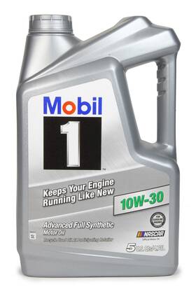122326-1 Mobil 1 Motor Oil - 10w30 Synthetic 5 Quart Each 122326-1 Mobil 1 Motor Oil - 10w30 Synthetic 5 Quart Each