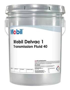 122961 Mobil 1 Delvac Transmission Fluid 40 35 Lb. Bucket