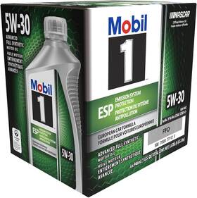 124044 Mobil 1 Esp Full Synthetic Motor Oil 5w-30 Quart Case Of 6
